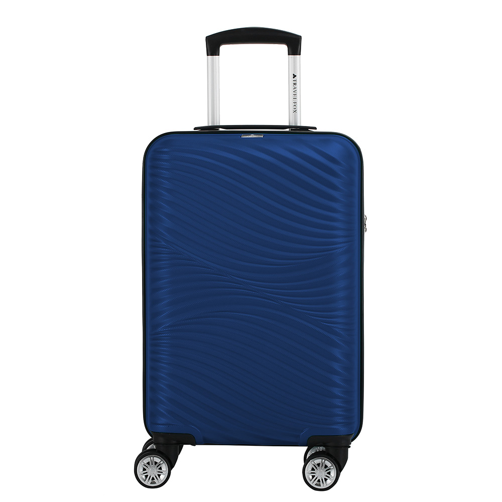 20吋水雲拉鍊登機箱/行李箱-寶藍