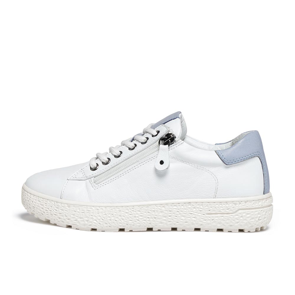 Erica 真皮日常休閒鞋/小白鞋-白