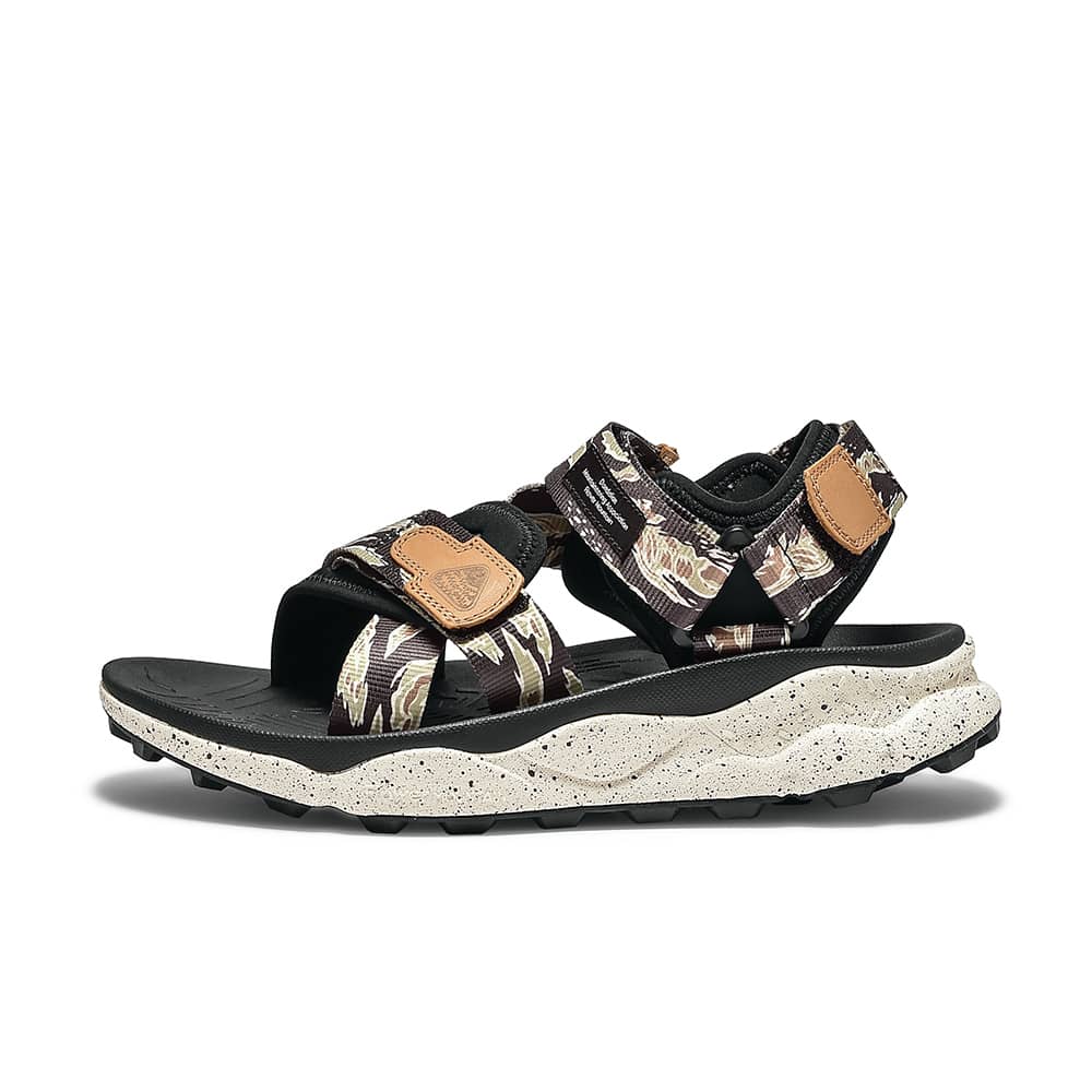 UBUD烏布 涼鞋-迷彩黑