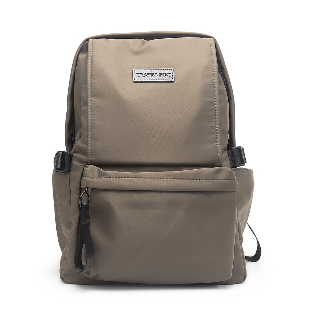 簡約日常 輕便防水後背包-卡其