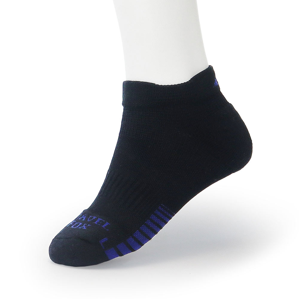 足弓繃帶壓力船襪-黑(女)3雙