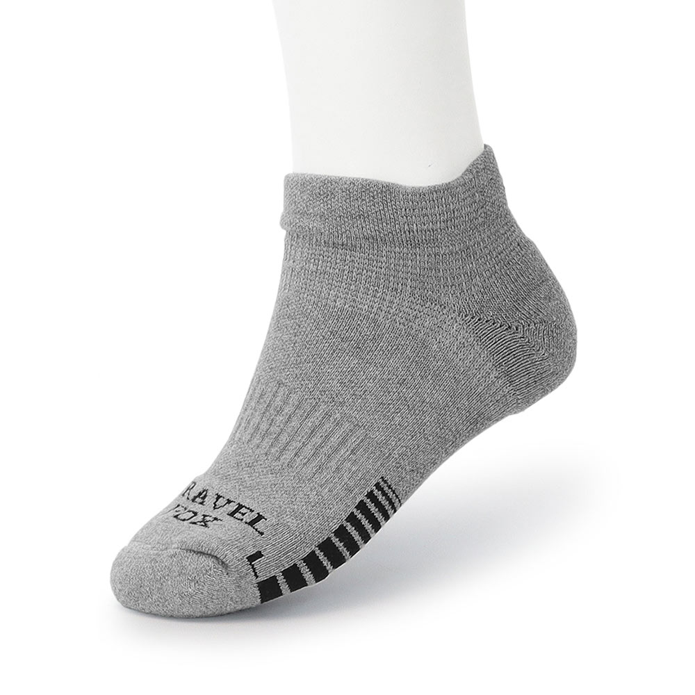 足弓繃帶壓力船襪-灰(女)3雙