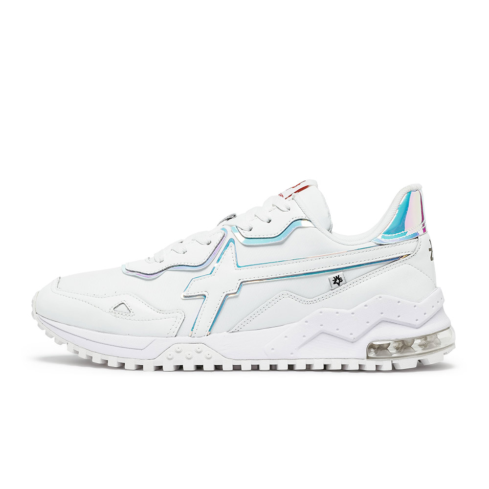 BREEZE-M 運動風休閒鞋-科幻白